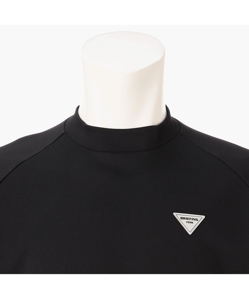BRIEFING(ブリーフィング)の「【BRIEFING GOL/ブリーフィングゴルフ】 REF MEN’S COOL HIGHNECK (リラックスフィット)(Tシャツ/カットソー・メンズ・ブラック/ホワイト・L/M)」の5枚目の写真