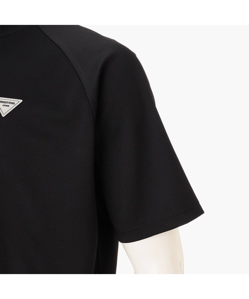 BRIEFING(ブリーフィング)の「【BRIEFING GOL/ブリーフィングゴルフ】 REF MEN’S COOL HIGHNECK (リラックスフィット)(Tシャツ/カットソー・メンズ・ブラック/ホワイト・L/M)」の7枚目の写真