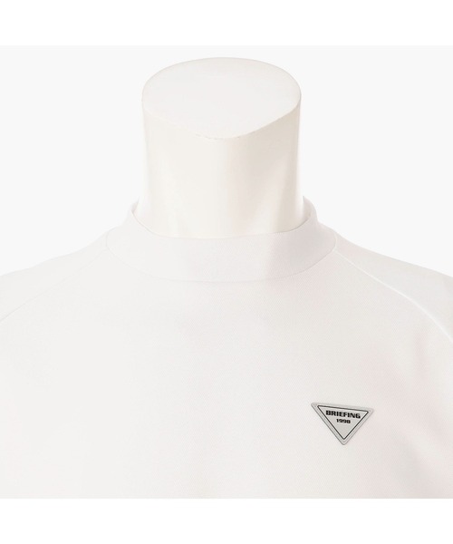 BRIEFING(ブリーフィング)の「【BRIEFING GOL/ブリーフィングゴルフ】 REF MEN’S COOL HIGHNECK (リラックスフィット)(Tシャツ/カットソー・メンズ・ブラック/ホワイト・L/M)」の10枚目の写真