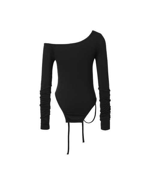 KHAKIPOINT(カーキポイント)の「Extended Strap Top (black)(Tシャツ/カットソー・レディース・その他・FREE)」の3枚目の写真