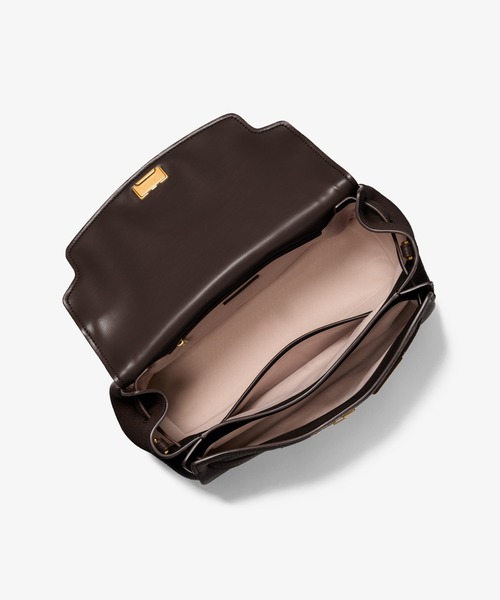 MICHAEL KORS(マイケルコース)の「HAMILTON MODERNE スラウチー サッチェル ラージ(ショルダーバッグ・レディース・ブラウン系・FREE)」の3枚目の写真