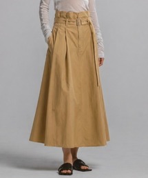 CINOH | TUCK BELT SKIRT(スカート)