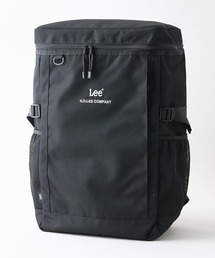 【Lee/リー】【容量29L 撥水ポリエステル素材を使用】ボックスリュックB 大容量 通勤 通学 部活 アウトドア Dカン付き