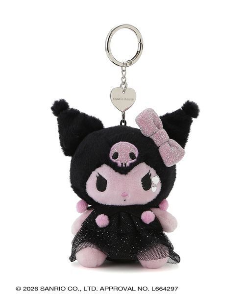 PINK×BLACK】ぬいチャーム（キーケース/キーアクセサリー