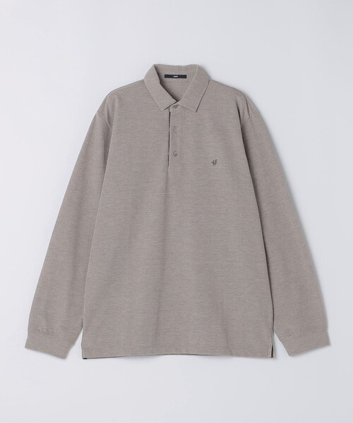 SHIPS(シップス)の「【WEB限定】〈吸水速乾・手洗い可能〉シャンブレー レギュラー ロングスリーブ ポロシャツ(ポロシャツ・メンズ・ライトグレー/ロイヤルブルー/ブラウン/ダークグレー・LARGE/X-LARGE/MEDIUM/SMALL)」の17枚目の写真