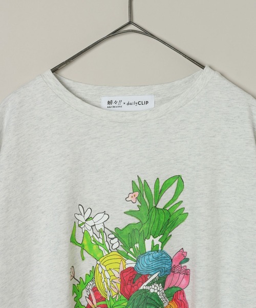 studio CLIP(スタディオクリップ)の「【嬉々!!CREATIVE×daily CLIP】オートミール長袖Tシャツ(Tシャツ/カットソー・レディース・オフホワイト/ホワイト・FREE)」の6枚目の写真