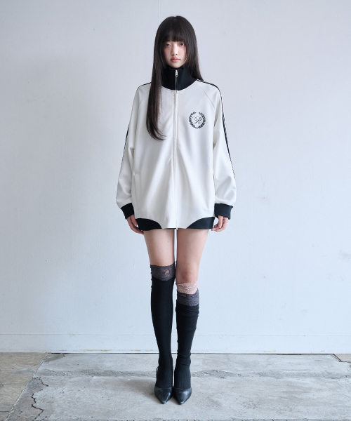 REISE MIYA（レイズミヤ）の「ハチ ROUJE PARIS トラックトップス [IVORY]（ナイロンジャケット・レディース・その他・SMALL/MEDIUM）」の3枚目の写真