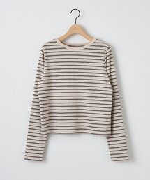 マルチボーダーロングTシャツ