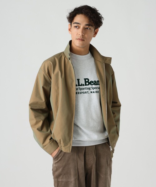 BAYFLOW(ベイフロー)の「ハリントンショートジャケット(ブルゾン・メンズ・ネイビー/ベージュ・MEDIUM/LARGE)」の11枚目の写真