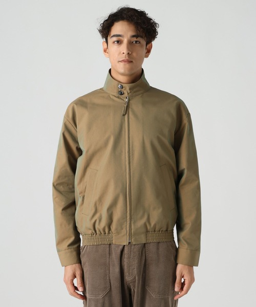 BAYFLOW(ベイフロー)の「ハリントンショートジャケット(ブルゾン・メンズ・ネイビー/ベージュ・MEDIUM/LARGE)」の17枚目の写真
