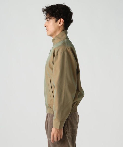 BAYFLOW(ベイフロー)の「ハリントンショートジャケット(ブルゾン・メンズ・ネイビー/ベージュ・MEDIUM/LARGE)」の18枚目の写真