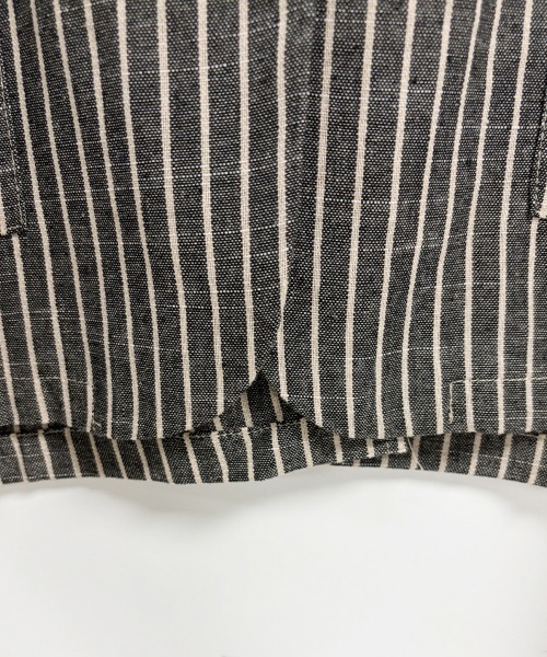ReRe(リリ)の「ストライプ柄テーラードカラージャケット(テーラードジャケット・レディース・ストライプ・LARGE/MEDIUM/X-LARGE)」の12枚目の写真