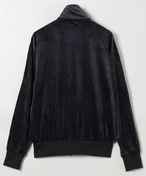 adidas(アディダス)の「adidas/アディダス ファイヤーバード ベロア トラックトップ/FIREBIRD VELOR TRACK TOP(ブルゾン・メンズ・ブラック/オフホワイト・X-LARGE/LARGE/MEDIUM)」の3枚目の写真