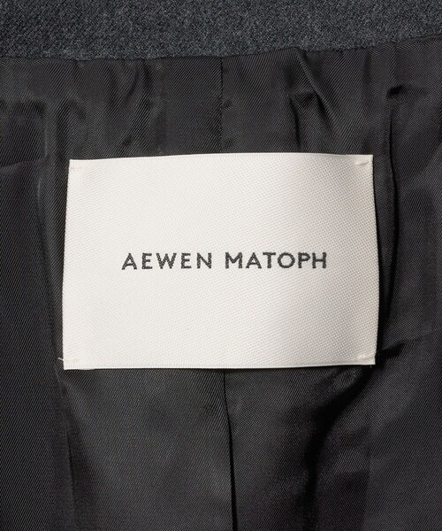 AEWEN MATOPH（イウエン マトフ）の「＜AEWEN MATOPH＞パワーショルダー ジャケットコート（テーラードジャケット・レディース・ダークブラウン/ダークグレー・36/38/34）」の8枚目の写真