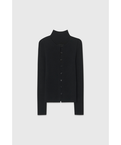 LOOKAST(ルックキャスト)の「ウールヘアリーレイヤードニットトップ / WOOL HAIRY LAYERED KNIT TOP_3色(ニット/セーター・レディース・ミント/アイボリー/ブラック・MEDIUM/SMALL)」の2枚目の写真