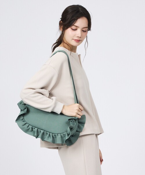ROOTOTE(ルートート)の「【ROOTOTE/ルートート】EU.ベビール.B/トートバッグ(トートバッグ・レディース・グリーン/シルバー/ブラウン/ネイビー/ブラック・フリー)」の12枚目の写真