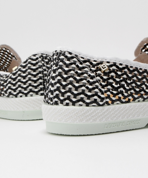 Rivieras(リビエラ)の「Rivieras Leisure Shoes メッシュスリッポンシューズ(スリッポン・メンズ・ゴールド/ブラック・41/40/42/44/43)」の6枚目の写真