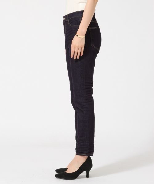 GLOBAL WORK（グローバルワーク）の「CONE DENIM 5P/720054（デニムパンツ・レディース・ネイビー/ブルー系その他/ブラック/ブルー・MEDIUM/SMALL/LARGE）」の8枚目の写真