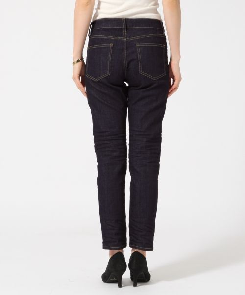 GLOBAL WORK（グローバルワーク）の「CONE DENIM 5P/720054（デニムパンツ・レディース・ネイビー/ブルー系その他/ブラック/ブルー・MEDIUM/SMALL/LARGE）」の9枚目の写真