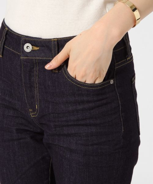 GLOBAL WORK（グローバルワーク）の「CONE DENIM 5P/720054（デニムパンツ・レディース・ネイビー/ブルー系その他/ブラック/ブルー・MEDIUM/SMALL/LARGE）」の11枚目の写真