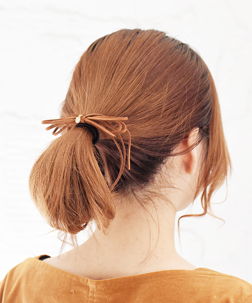 Ma Chere Cosette マシェールコゼット の 細紐リボンポニー ヘアゴム ヘアゴム Wear
