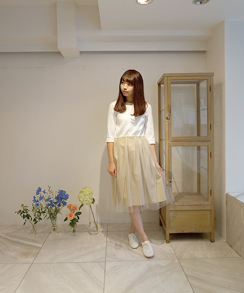 Haupia ハウピア の ハクモクレンの白い花 カットソーワンピース ワンピース Wear