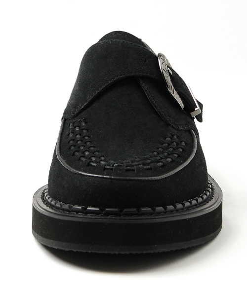 JACKROSE（ジャックローズ）の「ウエスタンバックルラバーソール（その他シューズ・メンズ・ブラック/ベージュ・L/M）」の6枚目の写真