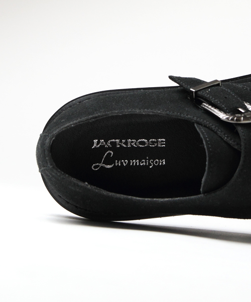 JACKROSE（ジャックローズ）の「ウエスタンバックルラバーソール（その他シューズ・メンズ・ブラック/ベージュ・L/M）」の7枚目の写真