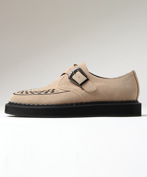 JACKROSE（ジャックローズ）の「ウエスタンバックルラバーソール（その他シューズ・メンズ・ブラック/ベージュ・L/M）」の10枚目の写真