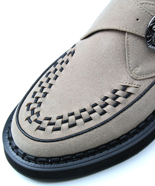 JACKROSE（ジャックローズ）の「ウエスタンバックルラバーソール（その他シューズ・メンズ・ブラック/ベージュ・L/M）」の16枚目の写真