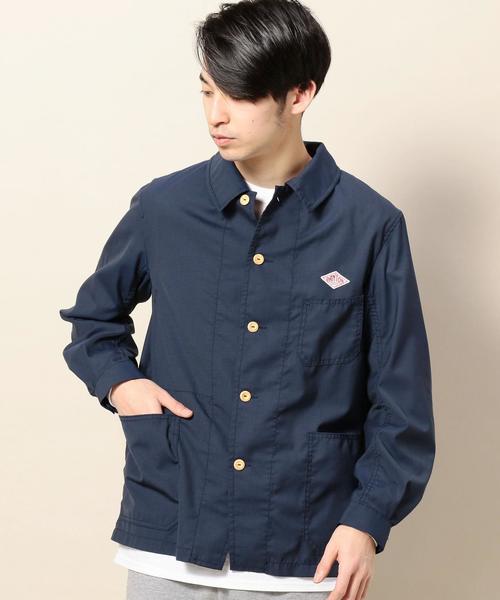 DANTON（ダントン）の「【別注】 ＜DANTON（ダントン）＞ SUMMER/W C/ALL/アウター ◆（カバーオール・メンズ・ネイビー/ブラック/ロイヤルブルー・38/42/40）」の3枚目の写真