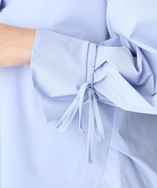 Andemiu（アンデミュウ）の「ソデボリュームヌケエリシャツ752361（シャツ/ブラウス・レディース・イエロー/ライトブルー/ピンク/ホワイト/ブルー/ライトグレー・FREE）」の12枚目の写真