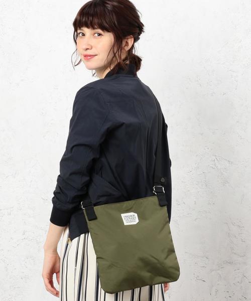 FREDRIK PACKERS（フレドリックパッカーズ）の「[WEB限定][別注][フレドリックパッカーズ]fredrik packers MONKS CB サコッシュ（ショルダーバッグ・レディース・ホワイト/ブラック/オリーブ/ベージュ/その他1・FREE）」の18枚目の写真