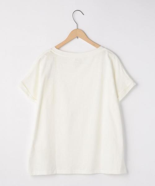 coen（コーエン）の「スラブポケットTシャツ（Tシャツ/カットソー・レディース・ホワイト/ピンク/ライム/ネイビー・FREE）」の15枚目の写真