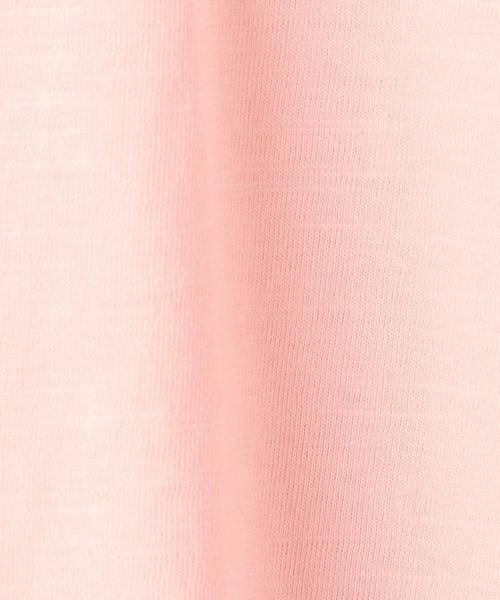 coen（コーエン）の「スラブポケットTシャツ（Tシャツ/カットソー・レディース・ホワイト/ピンク/ライム/ネイビー・FREE）」の7枚目の写真