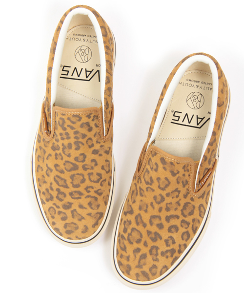 BEAUTY&YOUTH UNITED ARROWS（ビューティーアンドユースユナイテッドアローズ）の「BY ∵VANS別注レオパードスリッポン（スニーカー・レディース・ベージュ・5/5.5/6/6.5/4.5）」の2枚目の写真
