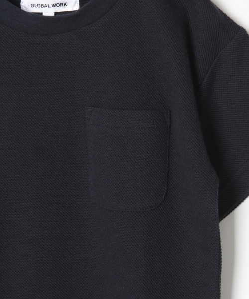 GLOBAL WORK（グローバルワーク）の「キッズ【吸水速乾】カノコBIG-Tシャツ半袖/762743（Tシャツ/カットソー・キッズ・グレー/ベージュ/ネイビー・XX-LARGE/MEDIUM/LARGE/SMALL/X-LARGE）」の6枚目の写真