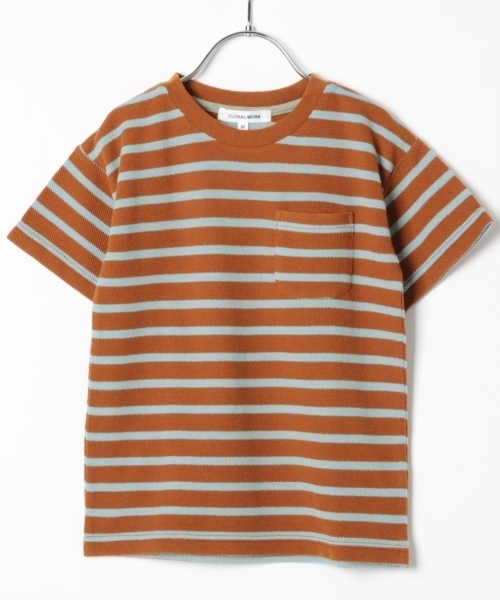 GLOBAL WORK（グローバルワーク）の「キッズ【吸水速乾】カノコBIG-Tシャツ半袖/762743（Tシャツ/カットソー・キッズ・グレー/ベージュ/ネイビー・XX-LARGE/MEDIUM/LARGE/SMALL/X-LARGE）」の13枚目の写真