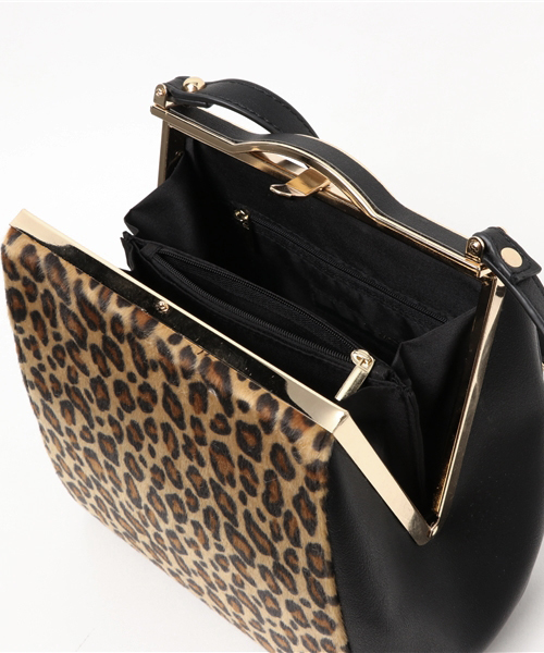 RAY CASSIN（レイカズン）の「がま口合皮ショルダーバッグ（ショルダーバッグ・レディース・A/ワイン・FREE）」の7枚目の写真