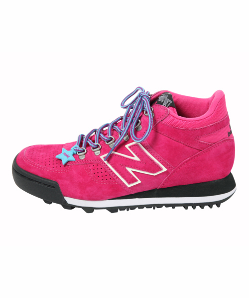 X-girl（エックスガール）の「X-girl NEW BALANCE 710（スニーカー・レディース・ピンク・23cm/23.5cm/24cm/24.5cm/25cm/26.5cm/27cm/27.5cm）」の3枚目の写真