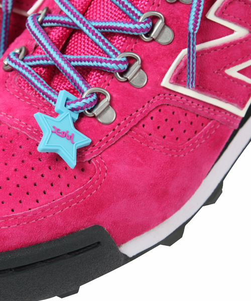 X-girl（エックスガール）の「X-girl NEW BALANCE 710（スニーカー・レディース・ピンク・23cm/23.5cm/24cm/24.5cm/25cm/26.5cm/27cm/27.5cm）」の7枚目の写真