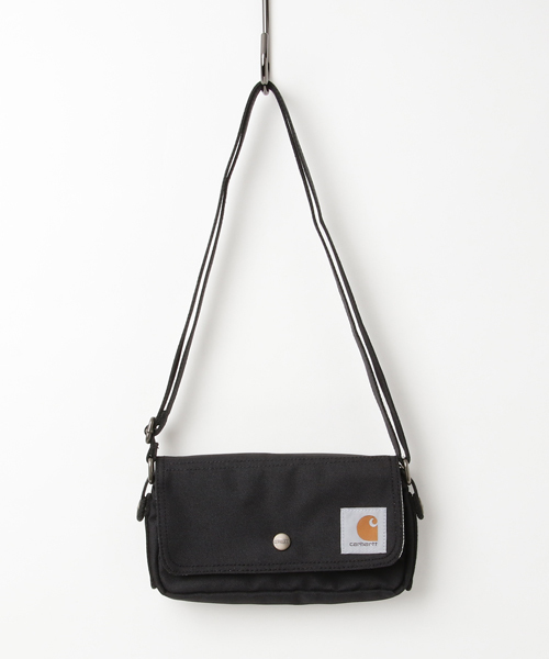 Carhartt（カーハート）の「Carhartt (カーハート) Small Essential Pouch スモール ショルダー バッグ（ショルダーバッグ・メンズ・ブラック/ブラウン・FREE）」の2枚目の写真