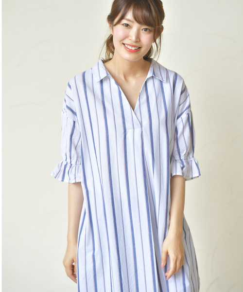 rps（アールピーエス）の「キャンディースリーブスキッパーワンピース（ワンピース・レディース・ブラック/ネイビー/オフホワイト/ホワイト系その他2・M）」の2枚目の写真