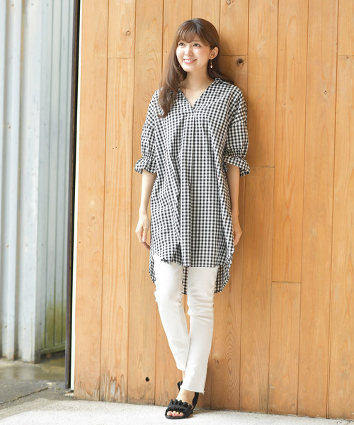 rps（アールピーエス）の「キャンディースリーブスキッパーワンピース（ワンピース・レディース・ブラック/ネイビー/オフホワイト/ホワイト系その他2・M）」の6枚目の写真