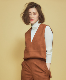 Abahouse Devinette | フェイクスエードプルオーバー(シャツ/ブラウス)