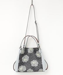 【美品】コーチ（COACH）キャンパスバックパック シグネチャーローズプリント COACH（コーチ）の「【コーチ】イーディー ショルダー バッグ 28
