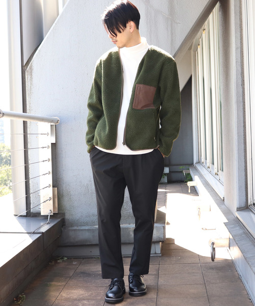 Confirm（コンファーム）の「Confirm / コンファーム ボアカーディガン（ブルゾン・メンズ・ブラック/ベージュ/カーキ・M/L）」の22枚目の写真