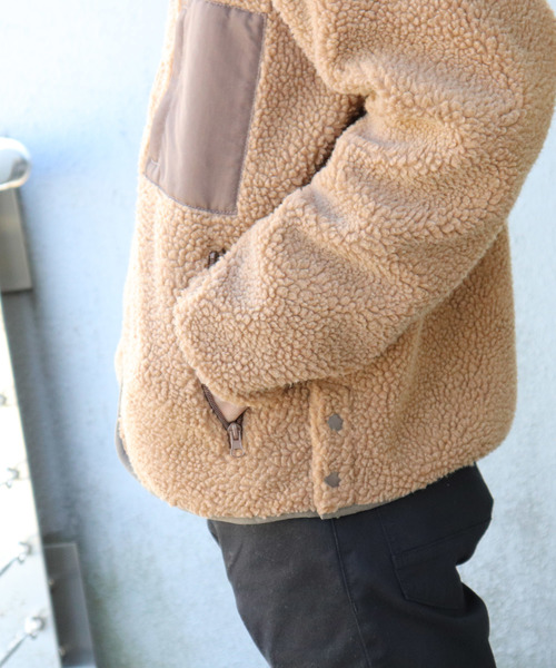 Confirm（コンファーム）の「Confirm / コンファーム ボアカーディガン（ブルゾン・メンズ・ブラック/ベージュ/カーキ・M/L）」の15枚目の写真