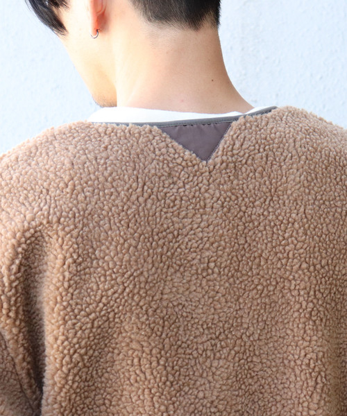 Confirm（コンファーム）の「Confirm / コンファーム ボアカーディガン（ブルゾン・メンズ・ブラック/ベージュ/カーキ・M/L）」の19枚目の写真