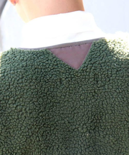 Confirm（コンファーム）の「Confirm / コンファーム ボアカーディガン（ブルゾン・メンズ・ブラック/ベージュ/カーキ・M/L）」の20枚目の写真